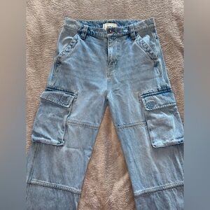 BDG (Urban Outfitters) Men’s Jeans - Light Blue - Skate Fit - Size 30 - HEAVY